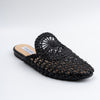 Dear Diana - Black Crochet Mules