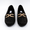 Tread With Comfort - Black Partywear Loafer