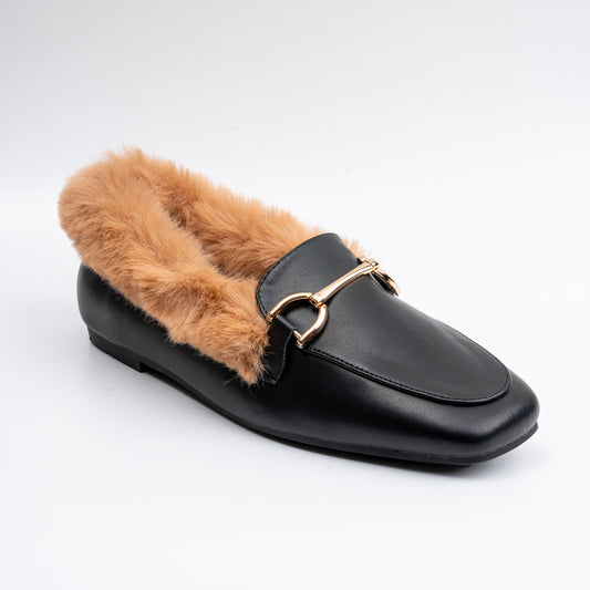 Furr & Furious - Black Everyday Loafers