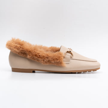 Furr & Furious - Beige Everyday Loafers