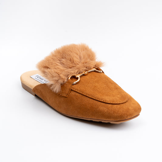 See You Never - Brown Everyday Mules