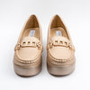 Boss Babe - Gold Partywear Loafers