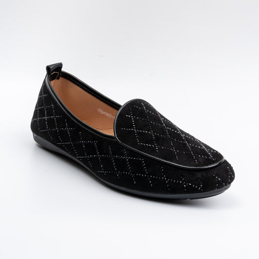 Twilight Shine - Black Partywear Loafers