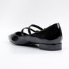 Pinterest Coded - Black Block Heel Ballerinas