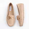Tread With Comfort - Beige Partywear Loafer
