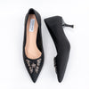 Give Me Butterflies - Black Partywear Heels