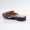 Pearly Gurly - Beige Partywear Mules