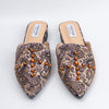Pearly Gurly - Beige Partywear Mules