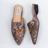 Pearly Gurly - Beige Partywear Mules