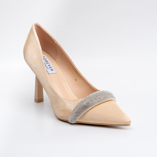 Lead The Drama - Gold Partywear Heels