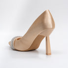 Lead The Drama - Gold Partywear Heels - view 4