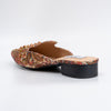 Pearly Gurly - Brown Partywear Mules