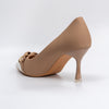 Heel You Later - Beige Partywear Heels