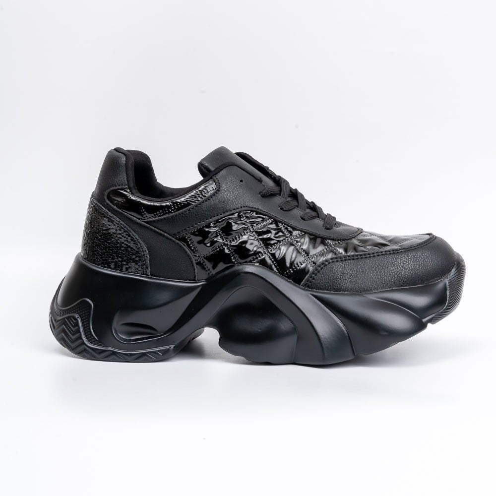 Roll Into Fun - Black Everyday Sneakers - view 2