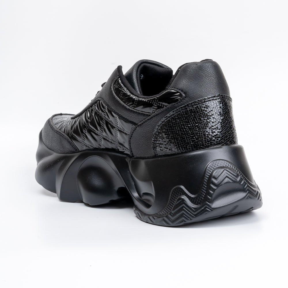 Roll Into Fun - Black Everyday Sneakers - view 4