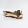 Glistening Aura - Gold Partywear Ballerinas