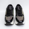 Rock The Party - Black Partywear Sneakers with Fancy Upper with Rhinestones