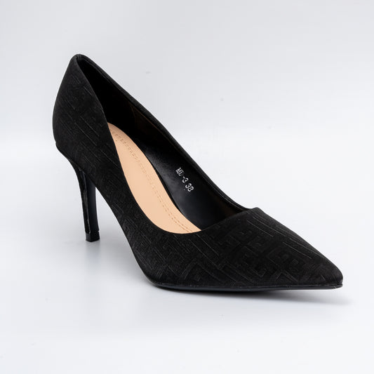 Basic Babe - Black Stiletto Heels