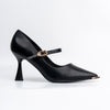Miss Academia - Black Formal Pencil Heels