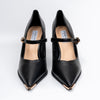 Miss Academia - Black Formal Pencil Heels