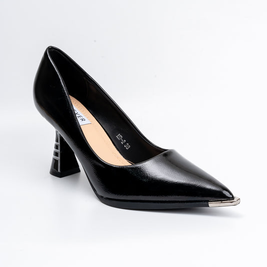 Step All Over - Black Formal Heels