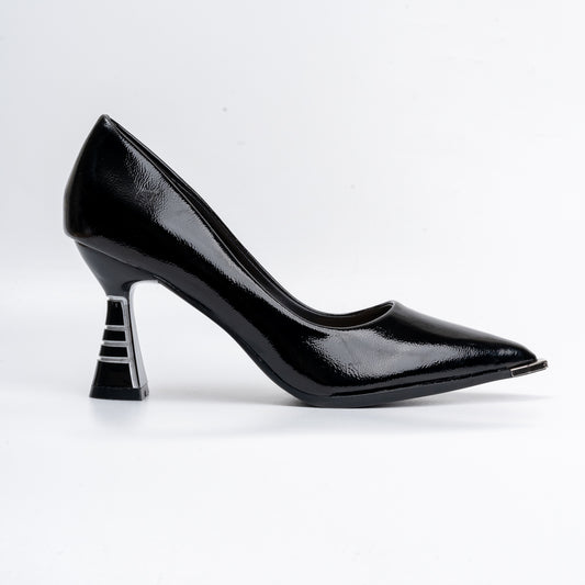 Step All Over - Black Formal Heels