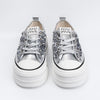 Party Shoes - Silver Sequin Partywear Sneakers