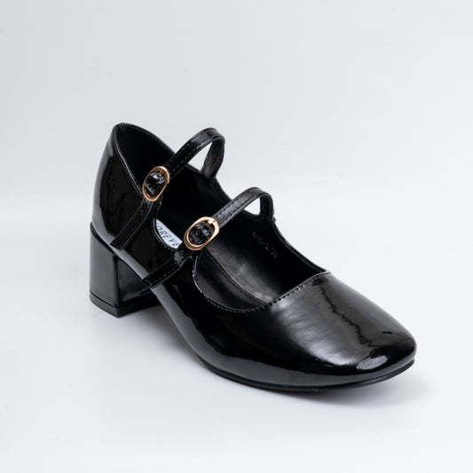 Looks Can Kill - Black Partywear Mary Janes