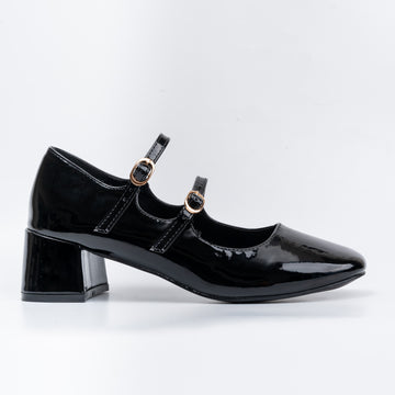 Looks Can Kill - Black Partywear Mary Janes