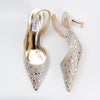 Reflect Your Aura - Gold Partywear Heels