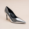 Dig Into It - Silver Partywear Pumps