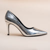 Dig Into It - Silver Partywear Pumps