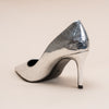 Dig Into It - Silver Partywear Pumps