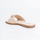 She Got Me Working! - Beige Casual Flats - view 3