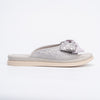 Pookie Promise - Grey Partywear Flats