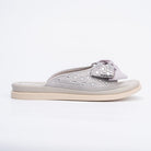 Pookie Promise - Grey Partywear Flats - view 3