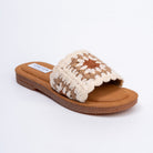It's Casual Only - Beige Crochet Flats - view 4