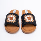 It's Casual Only - Black Crochet Flats - view 6