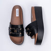 Couch Potato - Black Casual Platform Heel