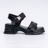 Ferociously Fashionable - Black Casual Sandal