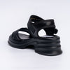 Ferociously Fashionable - Black Casual Sandal