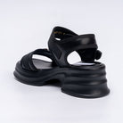 Ferociously Fashionable - Black Casual Sandal - view 5