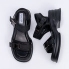 Ferociously Fashionable - Black Casual Sandal - view 6