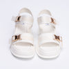 Ferociously Fashionable - White Casual Sandal