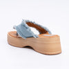 Denim Drift - Blue Casual Thong Slipper