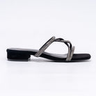 Do You Fancy? - Rhinestone Black Flats - view 3