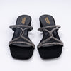 Do You Fancy? - Rhinestone Black Flats