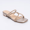 Do You Fancy? - Rhinestone Golden Flats