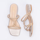 Do You Fancy? - Rhinestone Golden Flats - view 7