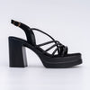 Catch You Never - Black Partywear Sandal